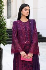 Maria B Eid Luxury lawn 2026 | EL-26-14 - Image 7