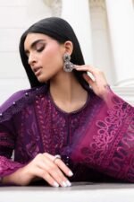 Maria B Eid Luxury lawn 2026 | EL-26-14 - Image 6