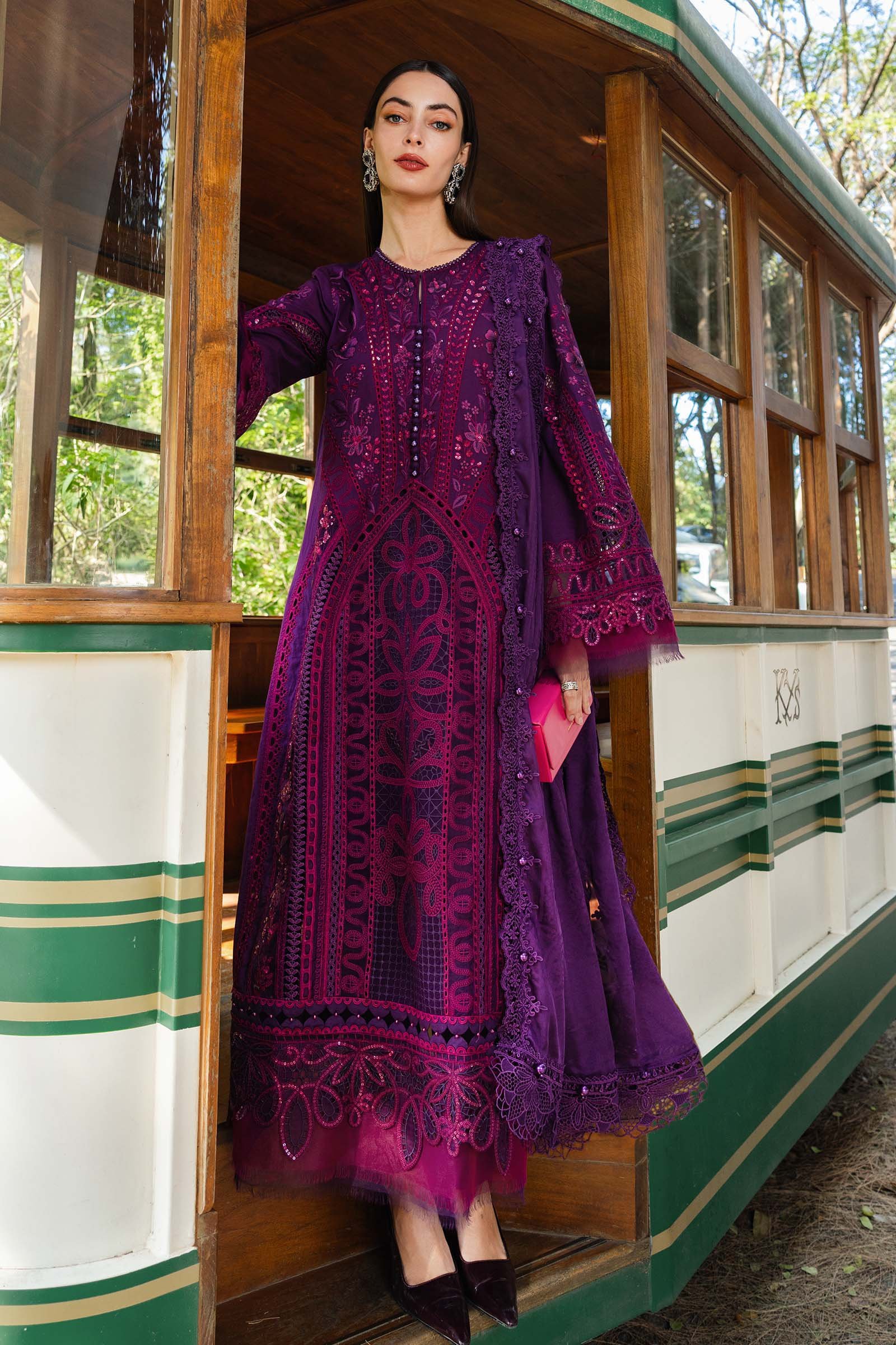 Maria B Eid Luxury lawn 2026 | EL-26-15