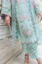 Maria B Eid Luxury lawn 2026 | EL-26-15 - Image 5