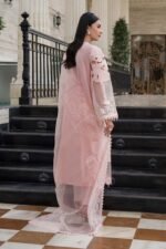 Maria B Eid Luxury lawn 2026 | ELS-26-02-Peach - Image 6