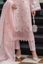 Maria B Eid Luxury lawn 2026 | ELS-26-02-Peach - Image 4