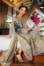 Maria B Eid Luxury lawn 2026 | EL-26-08 - Image 6
