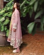 Mushq Solace Luxury lawn 2026 | Pink Pastel - Image 4