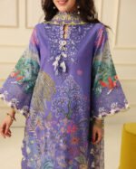 Mushq Soleil Prints lawn 2026 | Camellia Kiss - Image 3