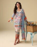 Mushq Soleil Prints lawn 2026 | Eden Whisper