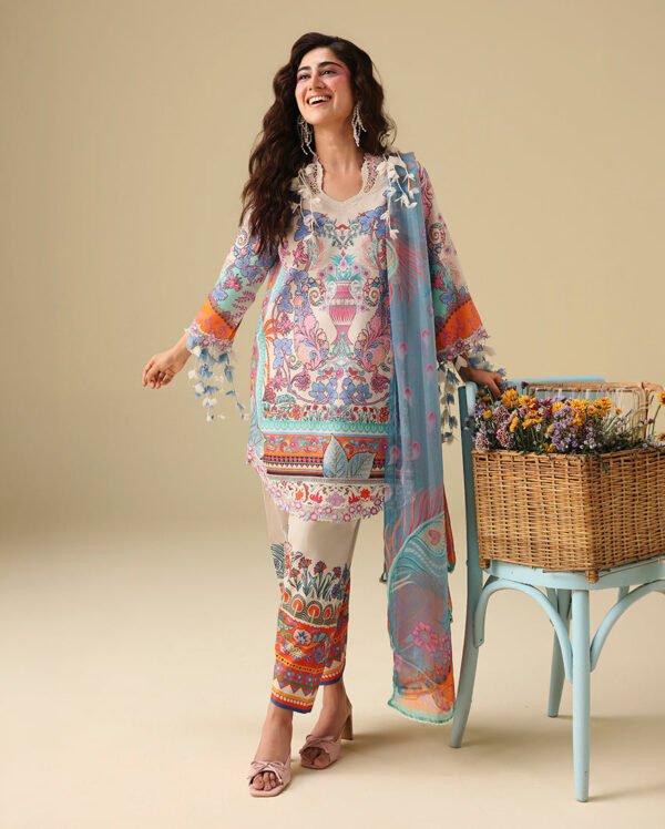 Mushq Soleil Prints lawn 2026 | Eden Whisper