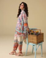 Mushq Soleil Prints lawn 2026 | Eden Whisper - Image 4