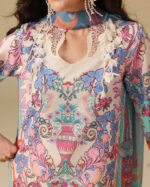 Mushq Soleil Prints lawn 2026 | Eden Whisper - Image 2