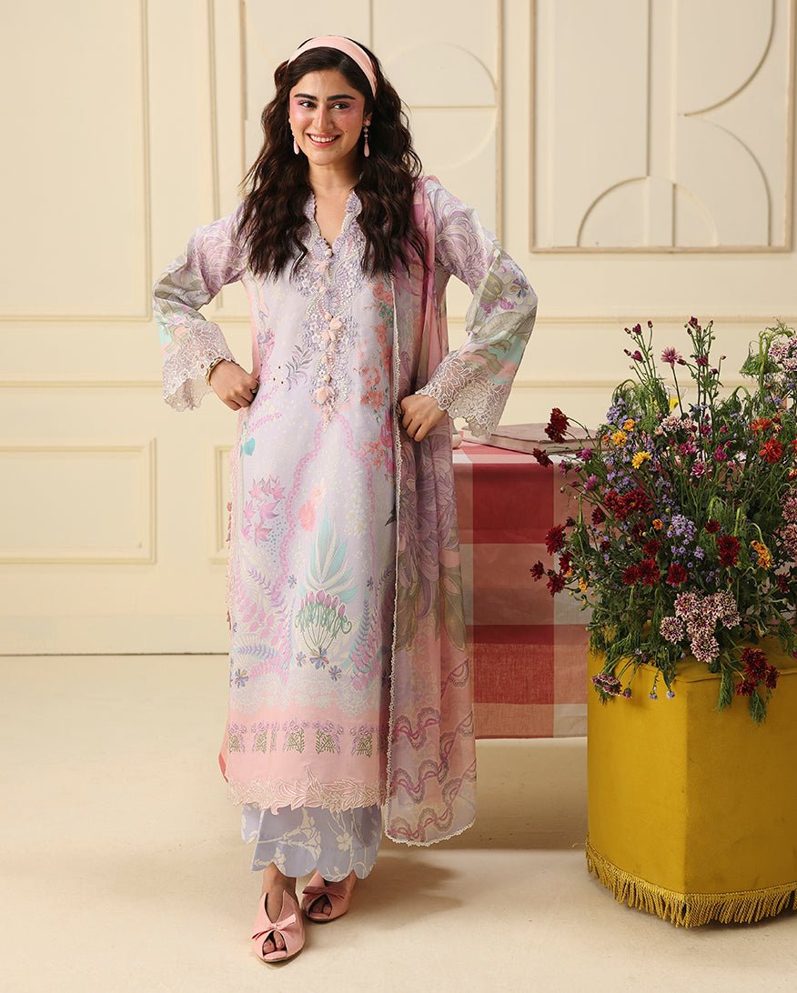 Mushq Soleil Prints lawn 2026 | Flora Amour