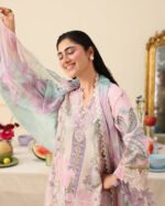Mushq Soleil Prints lawn 2026 | Serena Bloom - Image 3