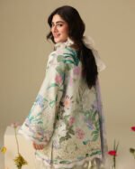 Mushq Soleil Prints lawn 2026 | Vanilla Lush - Image 5