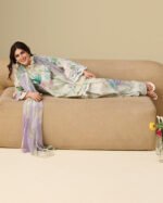 Mushq Soleil Prints lawn 2026 | Vanilla Lush - Image 2