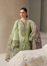 Elaf Ecraft Chikankari Chiffon Duppta