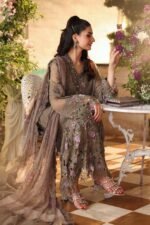 Maria B Chiffon 2026 | MPC-26-102-Muted Mocha Brown