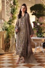 Maria B Chiffon 2026 | MPC-26-102-Muted Mocha Brown