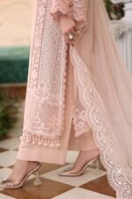 Maria B Chiffon 2026 | MPC-26-104-Peach Pink