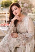 Maria B Chiffon 2026 | MPC-26-107-Ivory Beige - Image 3