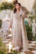 Maria B Chiffon 2026 | MPC-26-107-Ivory Beige
