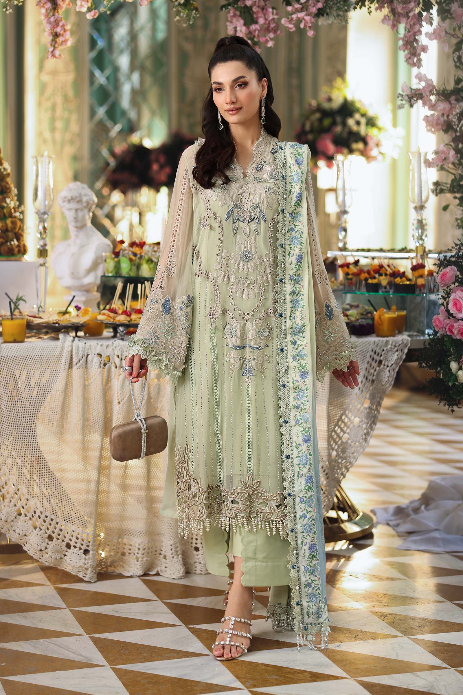 MARIAB CHIFFON 2026 MPC-26-105-Pistachio Green