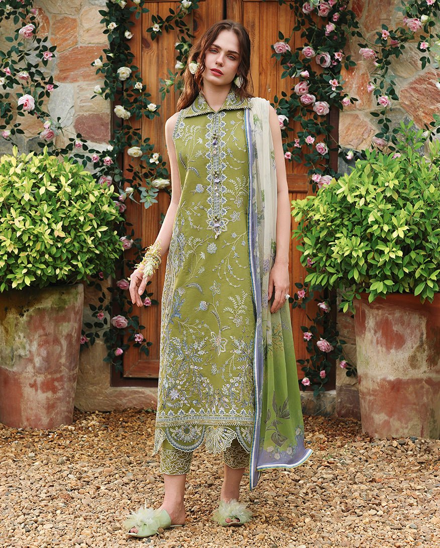 Mushq Hemline Secret Garden V3 Collection | Whispering Ivy
