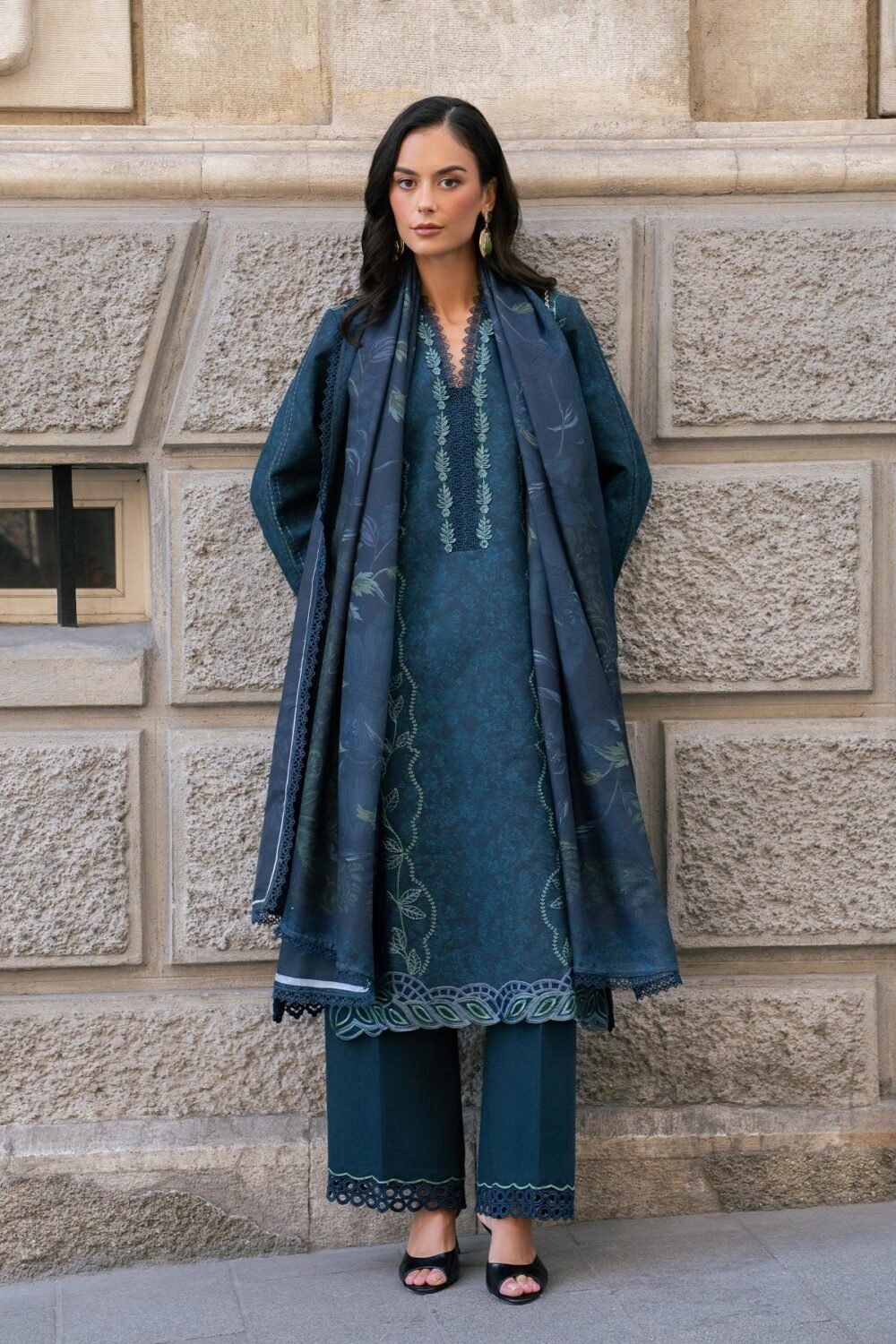 Rang Rasiya Dusk ready to wear suit front view