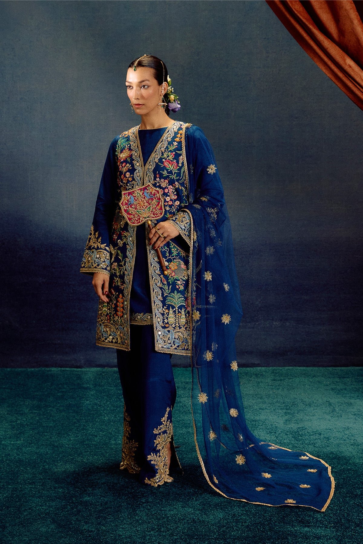 Kamiar Rokni Dilara ready to wear suit front view