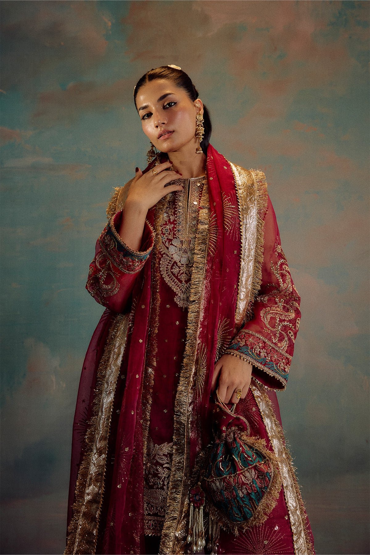 Kamiar Rokni Gulnaz ready to wear suit front view