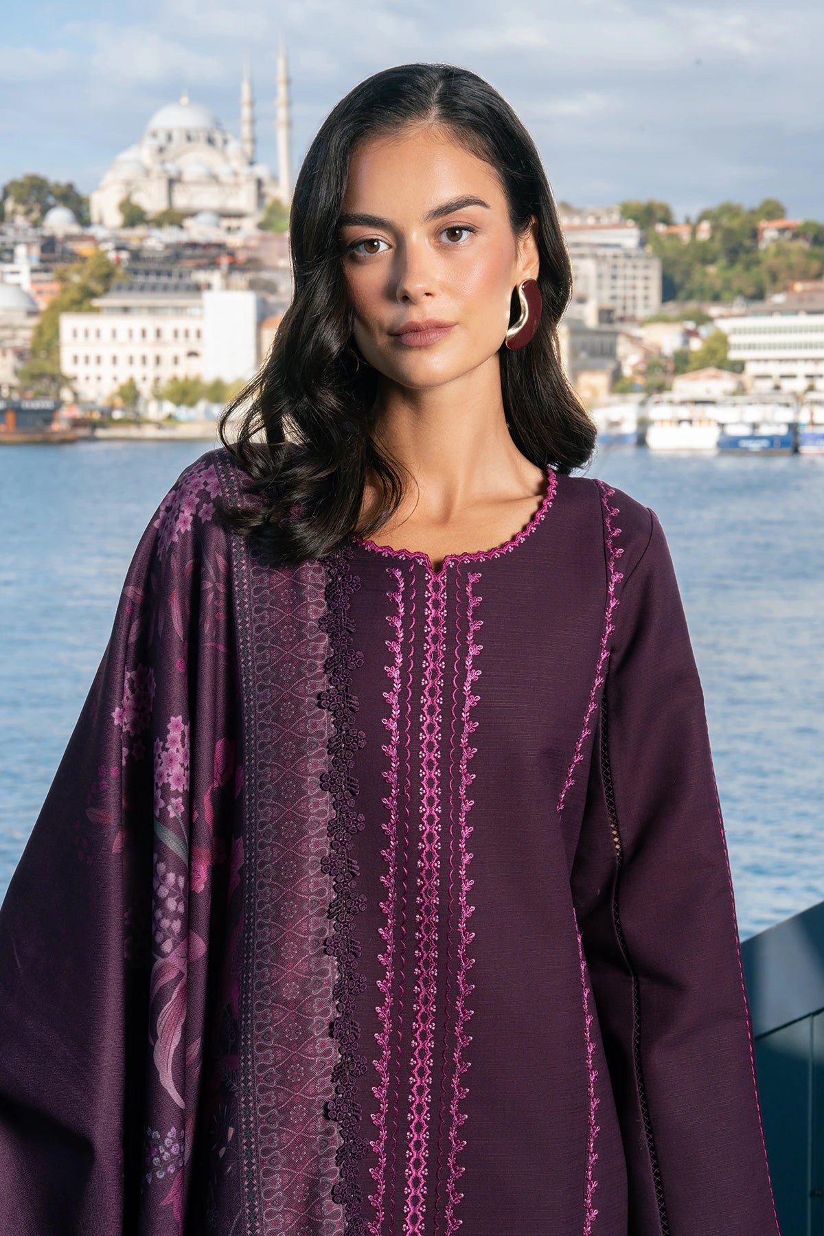 Mauve - Fabric Detail