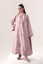 Qalamkar QPW-08 (B) Waniya ready to wear suit front view