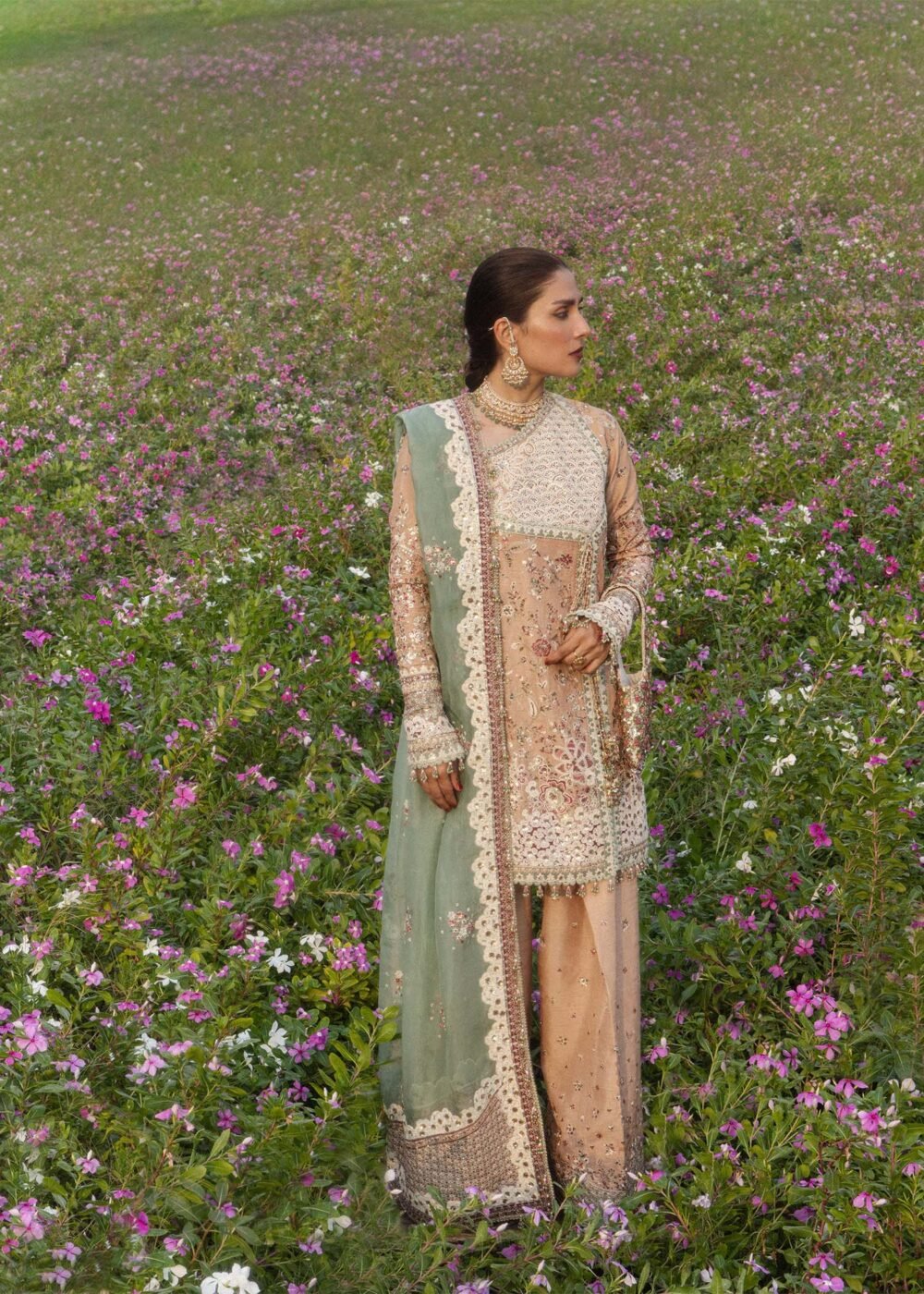 Hussain Rehar Gohar - Ara ready to wear suit front view