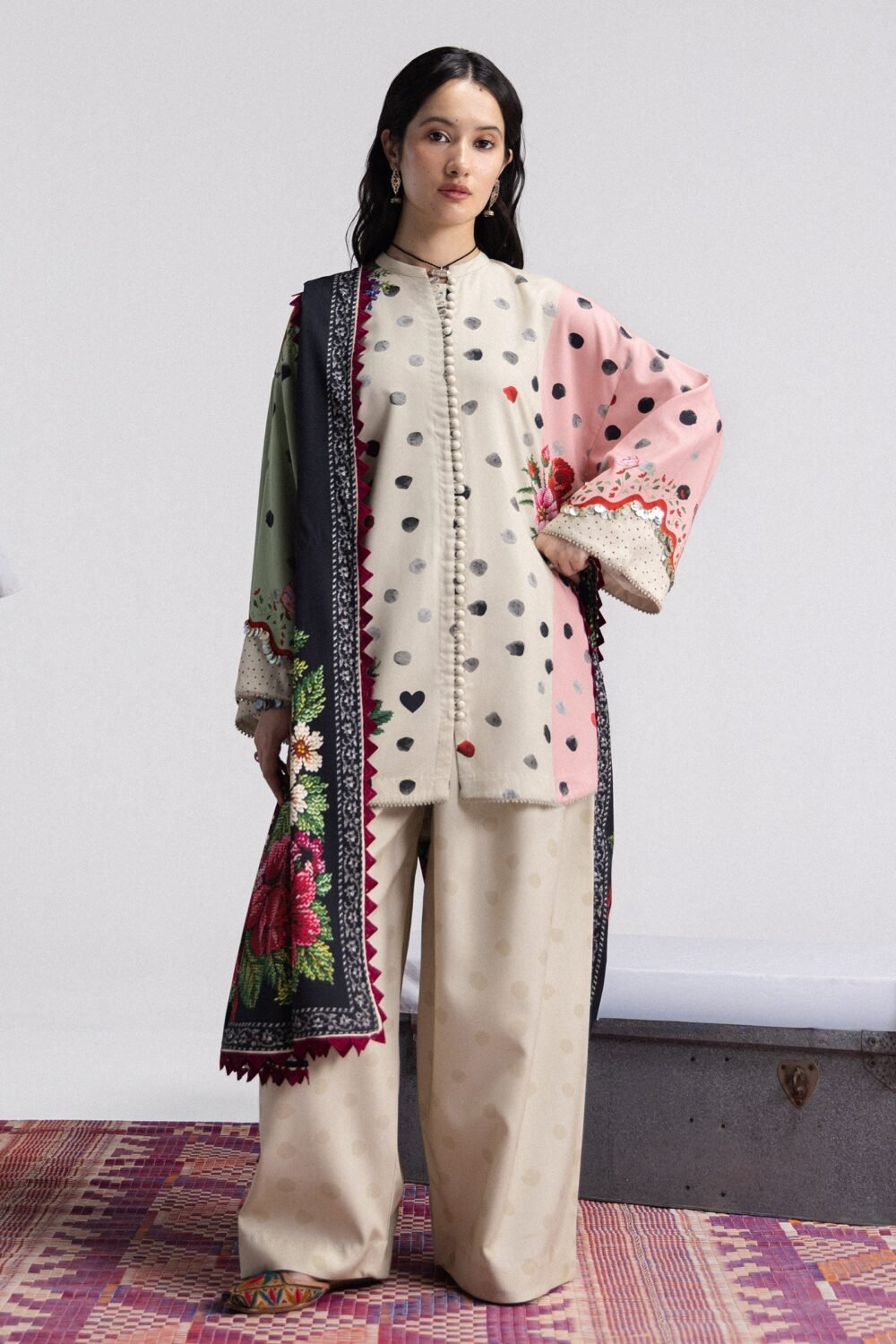 Zara Shahjahan Amelia-5A ready to wear suit front view