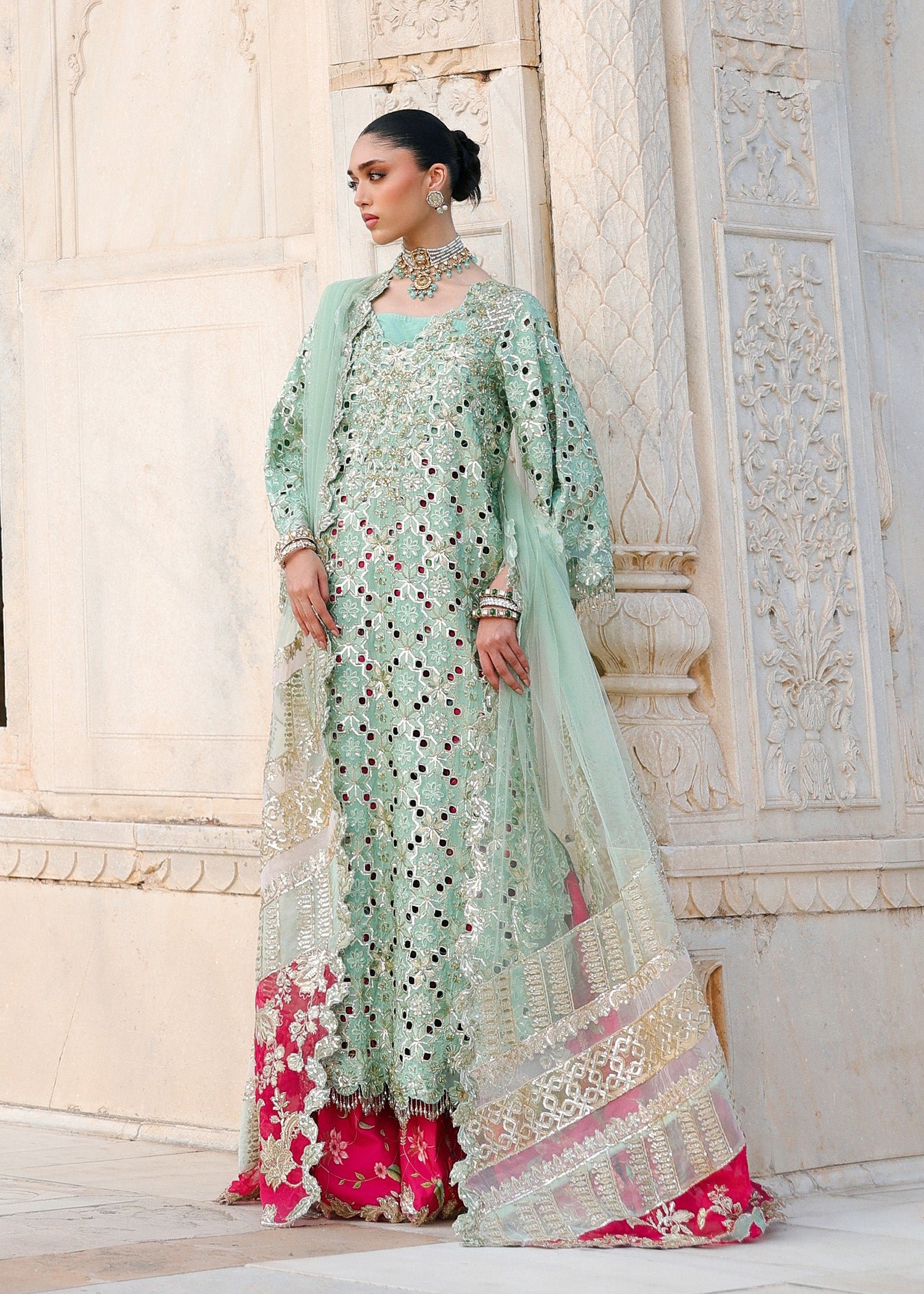 VOILA - Mint Green - Detail View