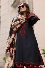 Charizma 3-PC Unstitched Peach Leather Collection PSW6-01 back view
