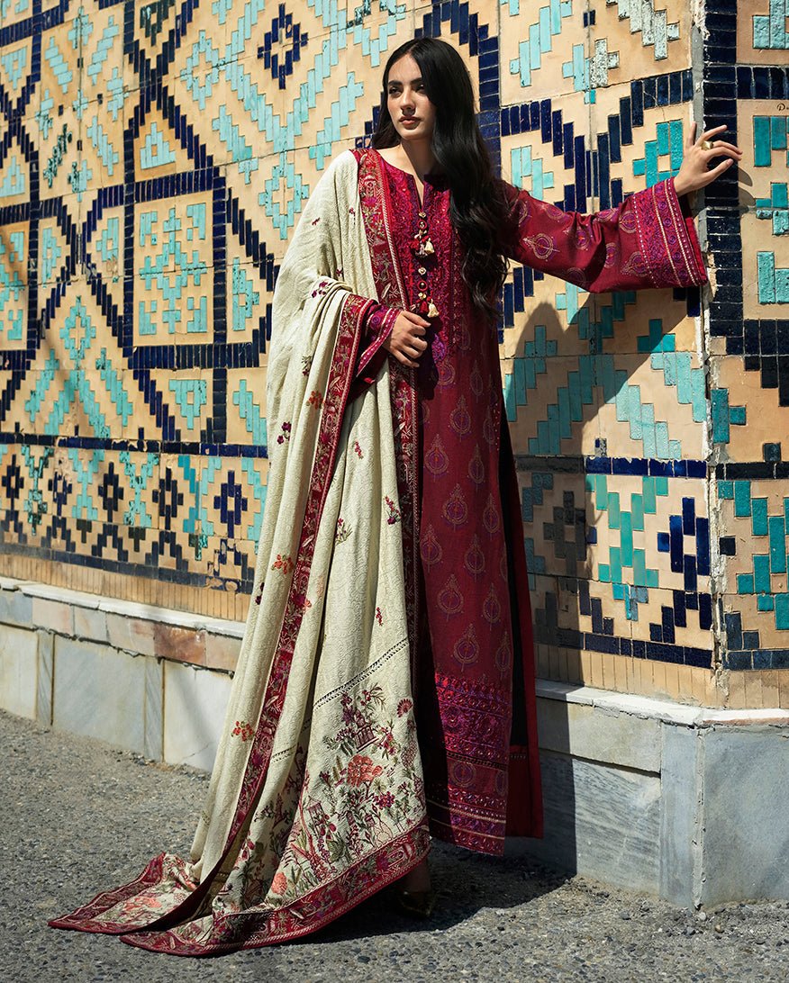 Mushq Celestial Queen ready to wear suit front view