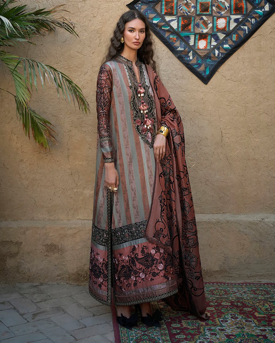 Mushq Desert Dusk ready to wear suit front view