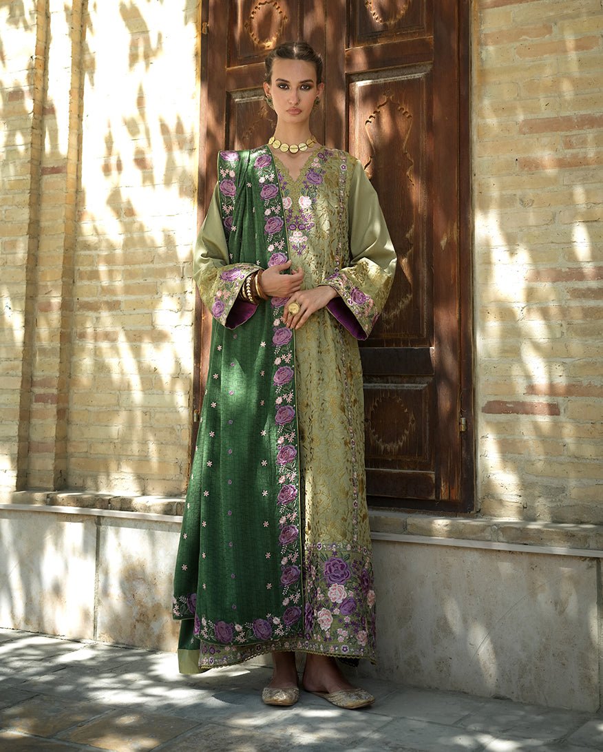 Mushq Desert Minaret ready to wear suit front view