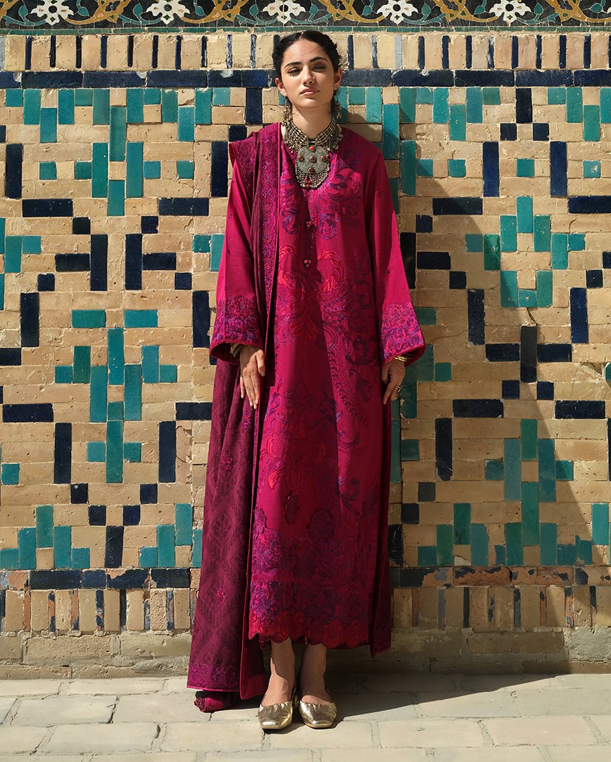 Mushq Dusk Whisper ready to wear suit front view