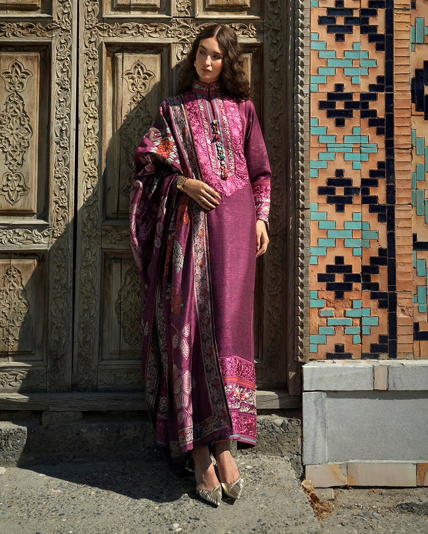 Mushq Mosaic Reverie ready to wear suit front view