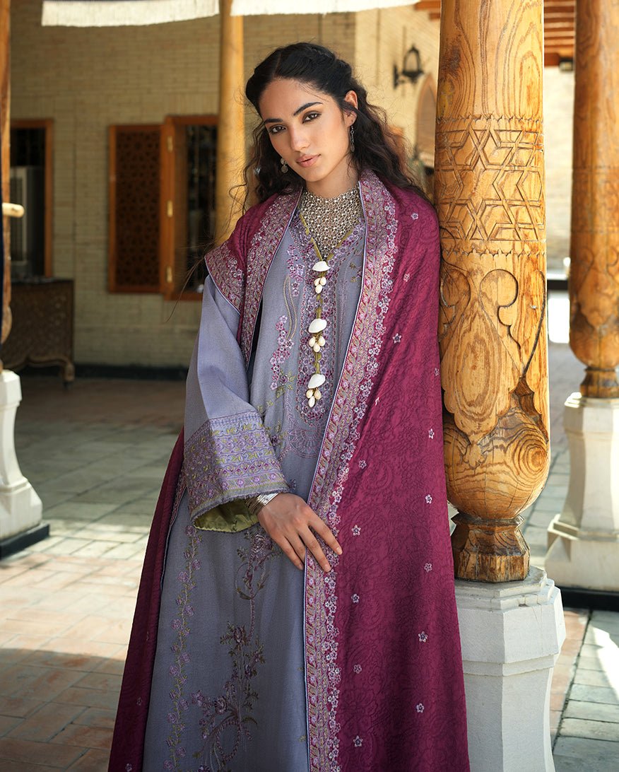 Mushq Old City Bloom ready to wear suit front view