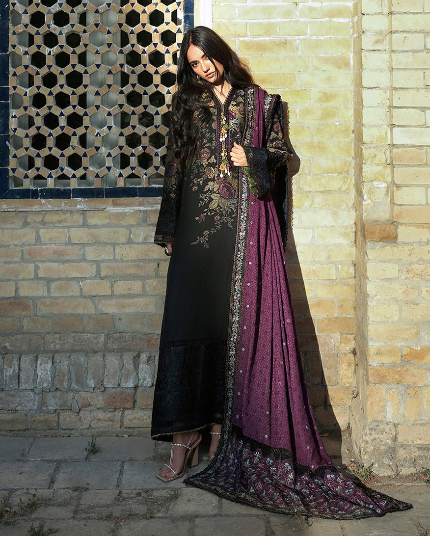 Mushq Registan Moon ready to wear suit front view