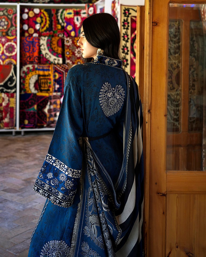 Sapphire Sultana - Fabric Detail