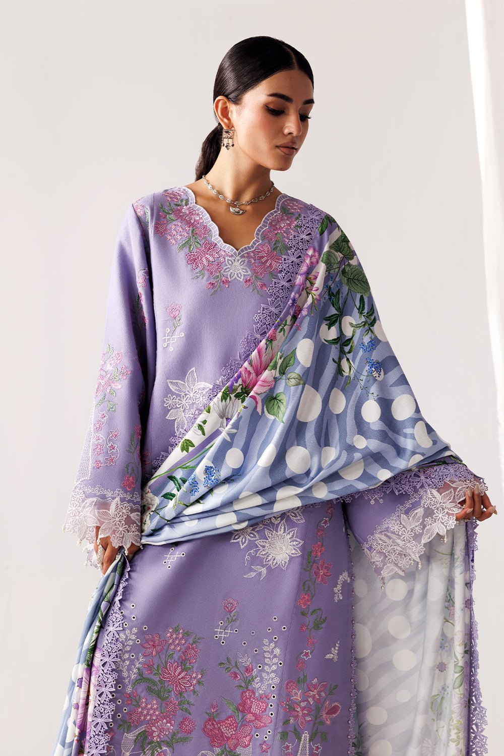 Dusty Lavender-00293 - Fabric Detail