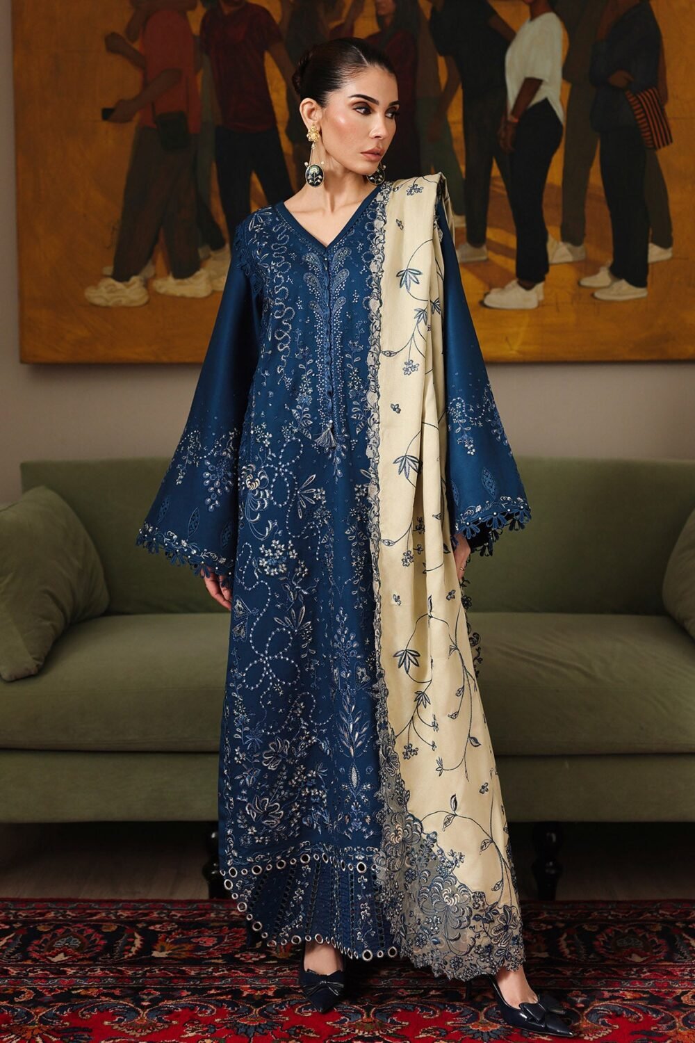 Nureh NE-277 ready to wear suit front view
