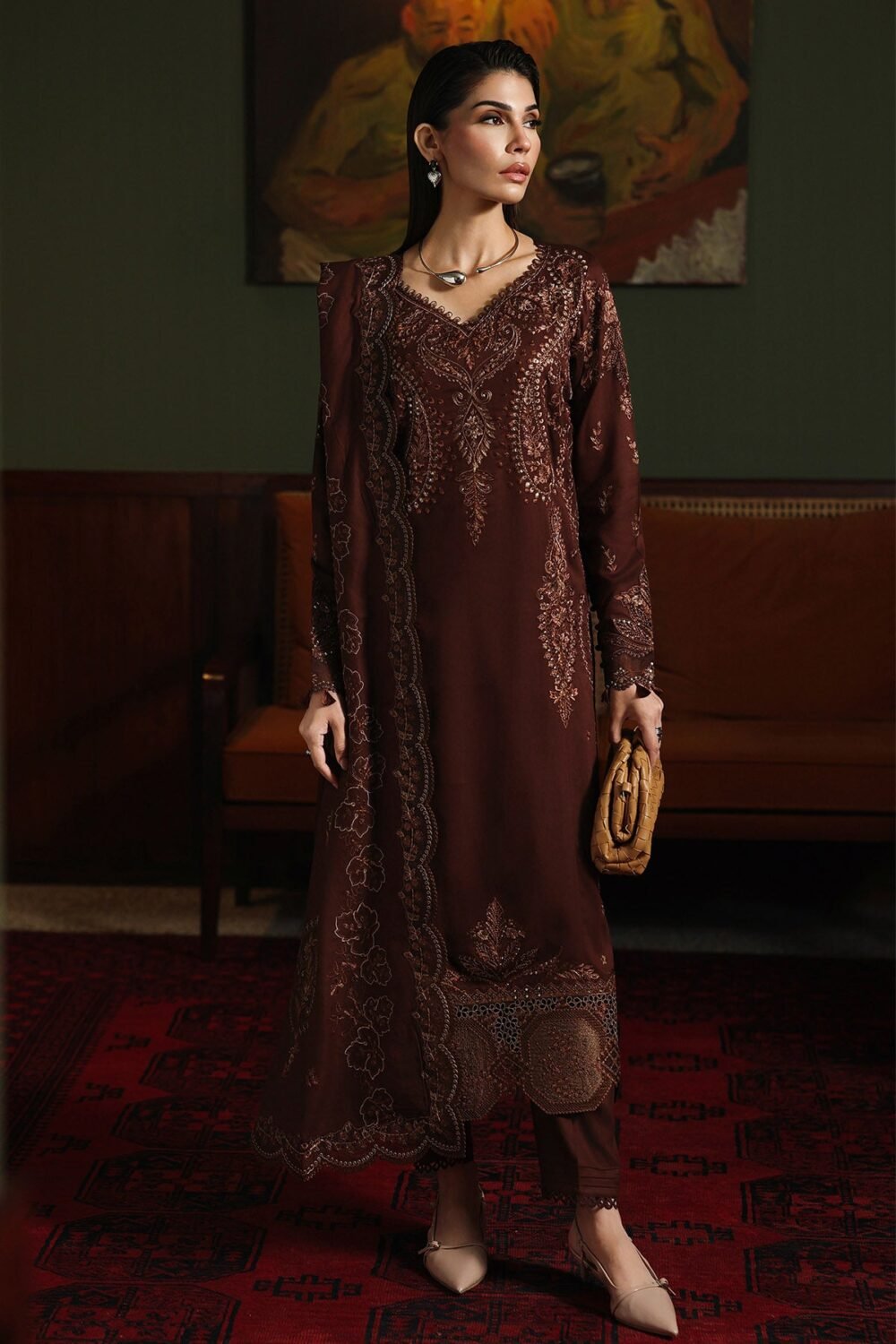 Nureh NE-279 ready to wear suit front view