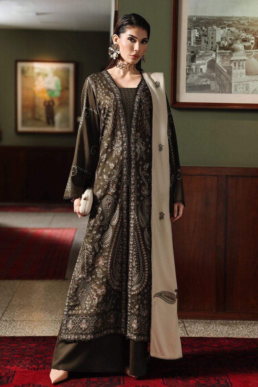 Nureh NE-276 ready to wear suit front view